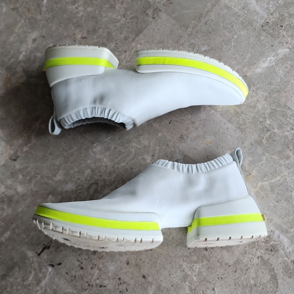 Stuart Weitzman Leather Sneakers - Picture 1 of 8